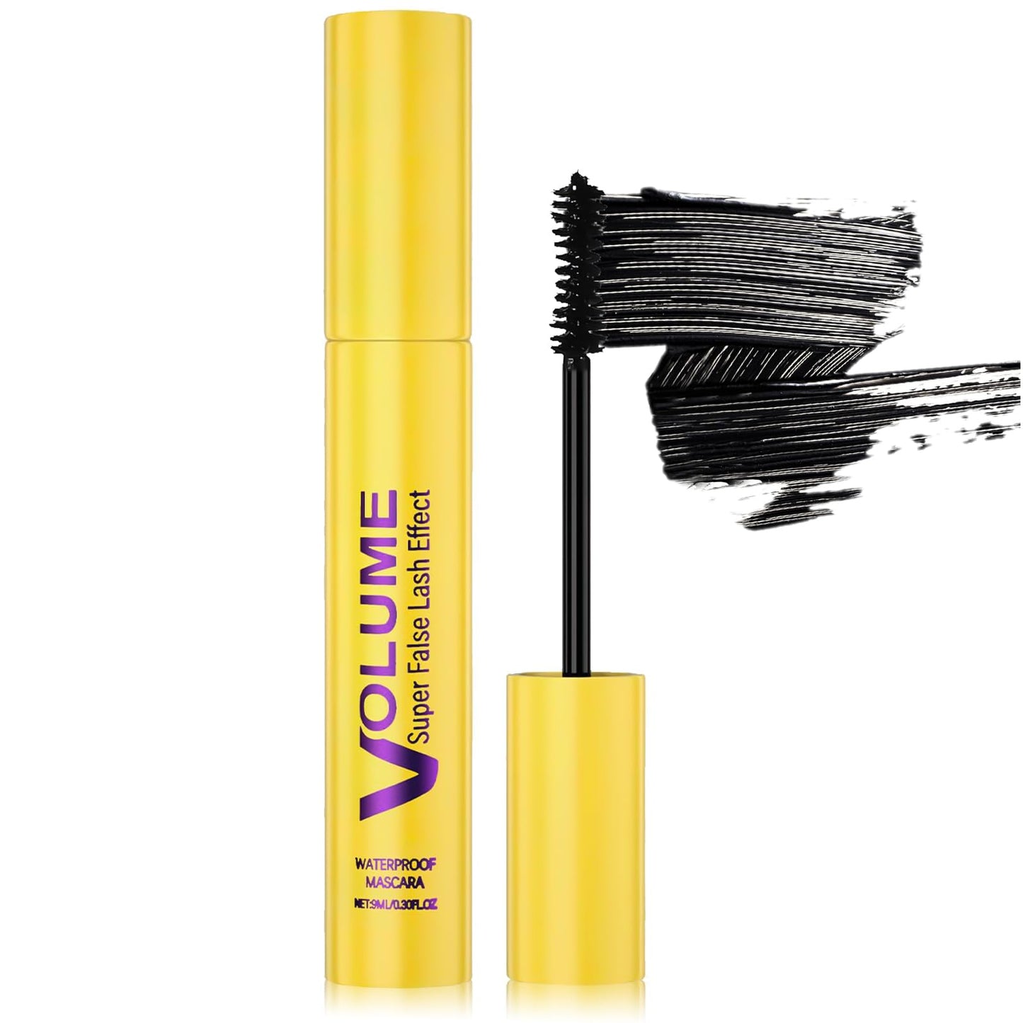 Colossal Bubble Mascara - Waterproof & Smudge Proof Mascara Black, Volume & Length Formula for Bold - Well-Defined Lashes, Long-Lasting, Clump-Free & Enhances Natural Look