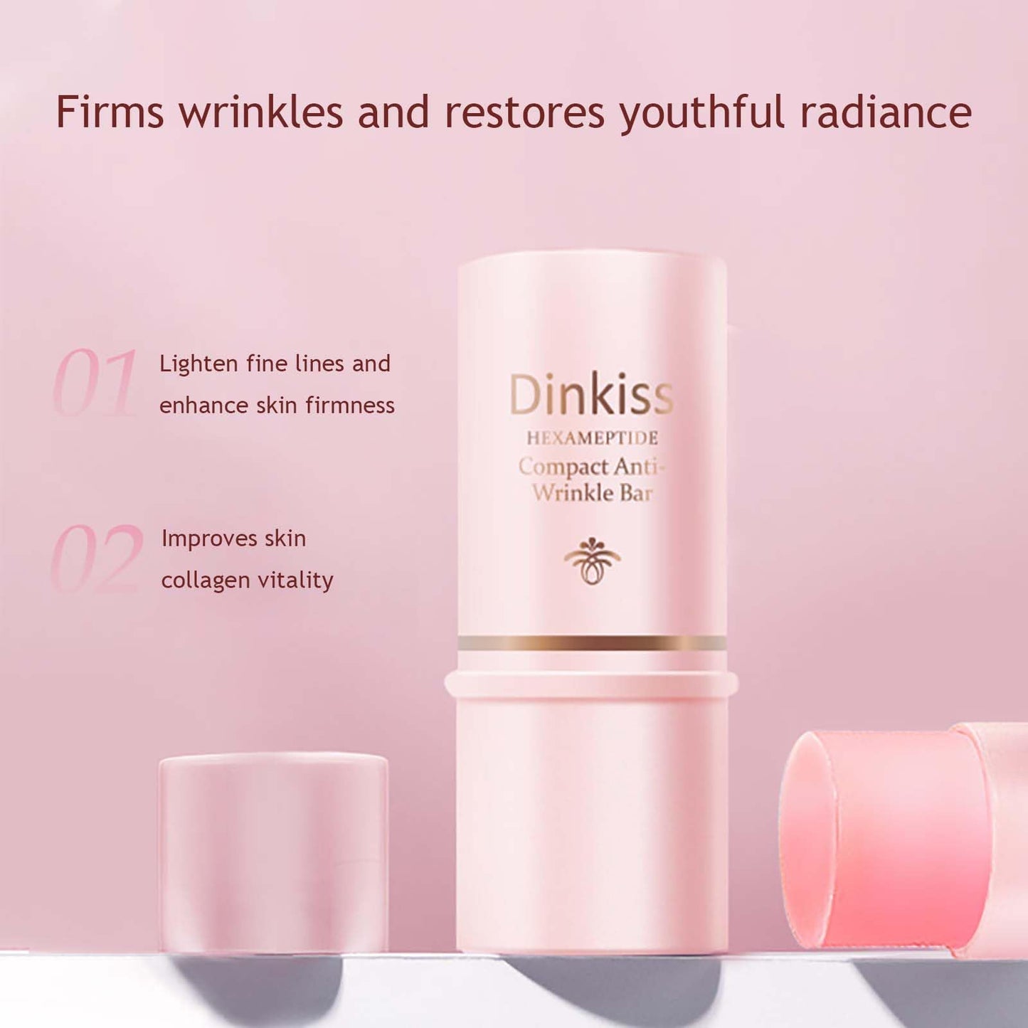 Multi Balm Stick for Wrinkles - Hydrating Anti-Aging Moisturizer for Face, Lips & Eyes - Reduces Appearance of Wrinkles - 1 piece