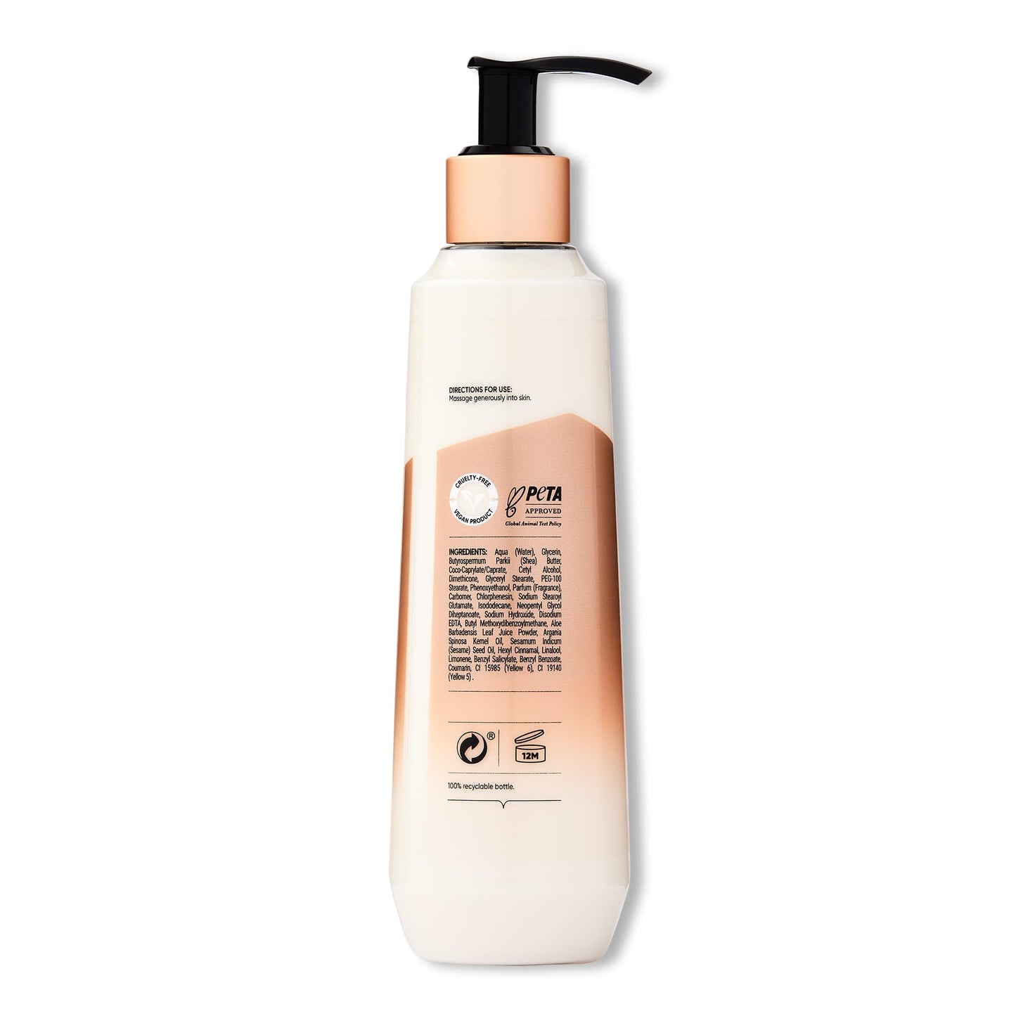 SANCTUARY Sanctuary Spa Moisturising Body Lotion, No Mineral Oil, Cruelty Free & Vegan Body Moisturiser for Dry Skin, 250ml