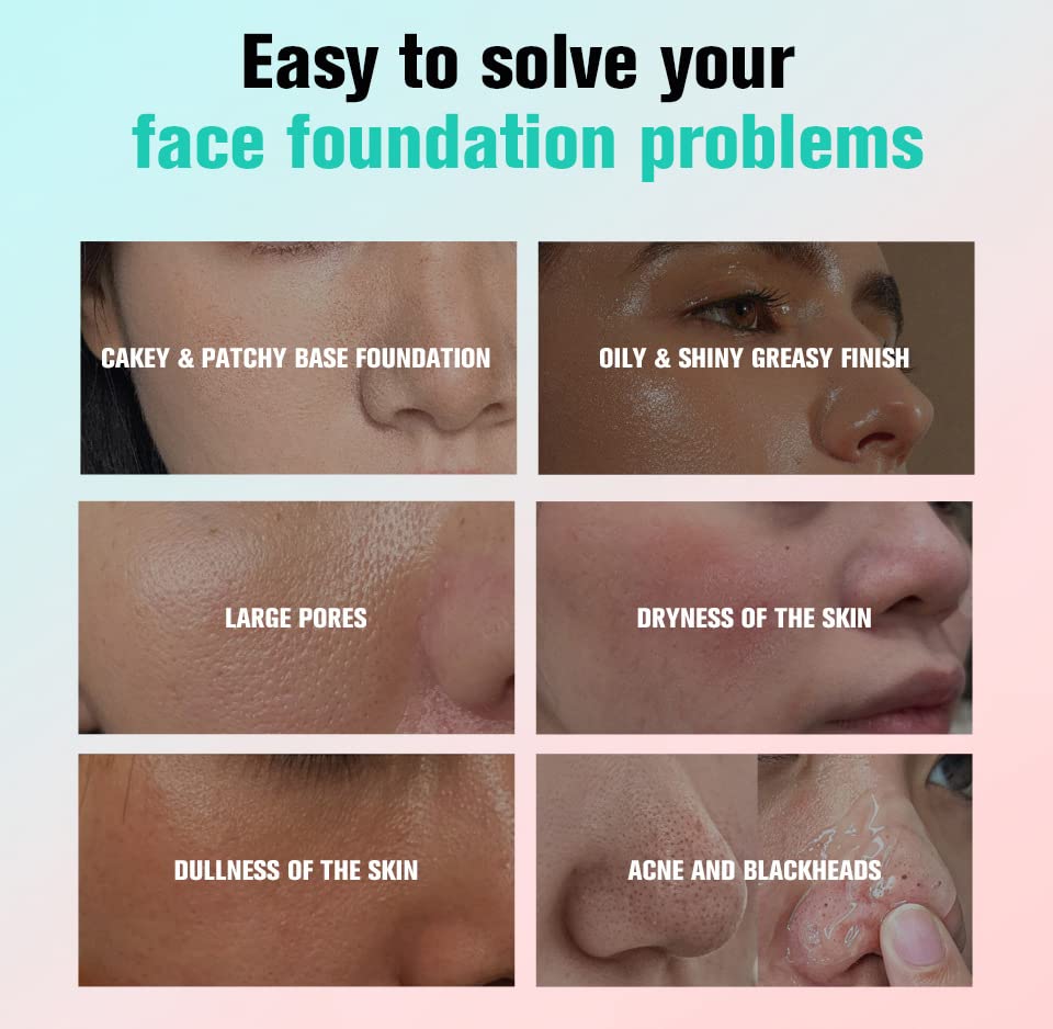 Power Grip Primer + 4% Niacinamide, Hydrating Face Primer, Evens Skin, Grips Makeup, Moisturizes Primes, Perfect Gel-Based, Primer Face Makeup for Long Lasting, Smoothing Foundation Primer (Pink)
