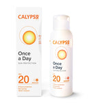 Calypso Once A Day Sun Protection Lotion SPF20 | 8 Hours Sun Protection | Non Greasy | Superior 4 Start UVA Rating - 200 ml CALC20L