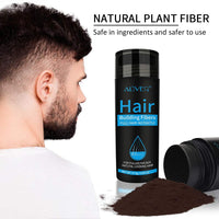 CCKULOOB Hair Building Fibres, Hair Loss Concealer,Natural,Thick & Textured,Professional Quality Fiber,Hair Loss Concealer Fibers For Men and Women, Conceals hair loss and covers up roots. (Medium Brown)
