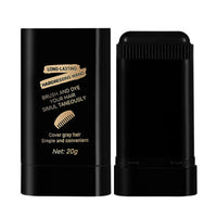 Safe and Convenient Comb Hair Dye Black, Instant Hair Color Stick with Built-in Comb, Root Cover Up Stick for Instant White Coverage,Waterproof Sweat-Proof Portable, Easy Application