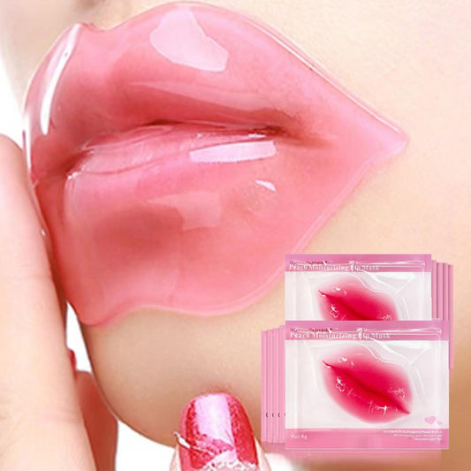 Mori Kamei 10pieces of collagen crystal lip mask nourish, moisturize, protect lips, resist aging, exfoliate skin, prevent chapped and dry skin and other problems