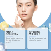 Ruojiar 70 Pads Zero Pore Pads,Dual-Textured Facial Toner Pa/ds for Exfoliation and Minimizing Pores,Face Cleansing Pa/ds,Shrink Po/res Facial Exfoliating P/ad,Korean Skin Care,Gentle Exfoliator Face