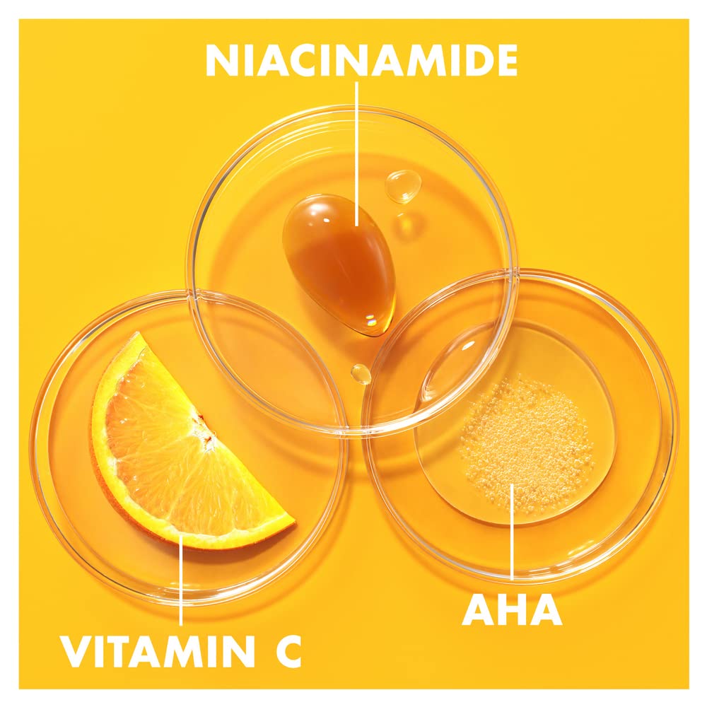 Olay Vitamin C + AHA24 Night Gel Face Cream With Vitamin C, AHA & Niacinamide For Bright And Even Skin Tone, 50ml