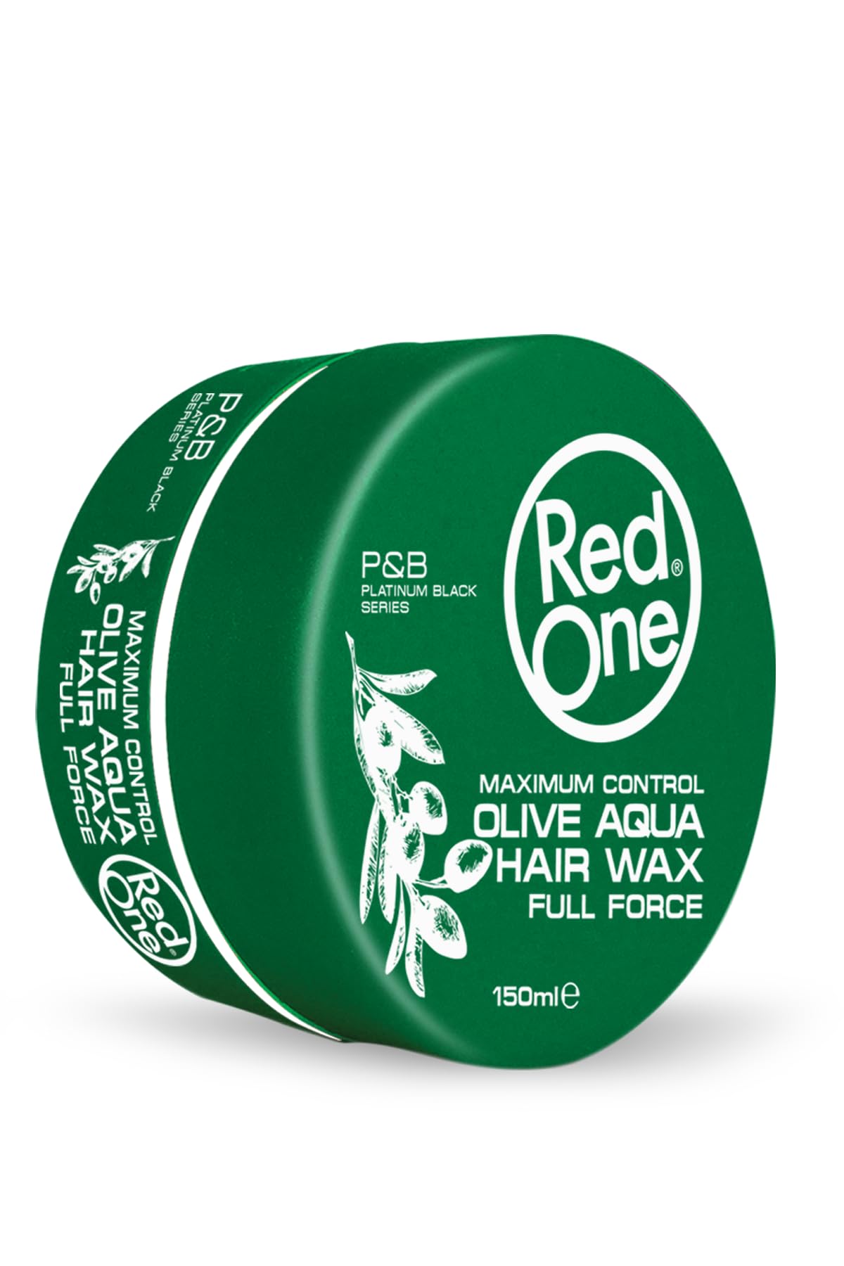Redone Hair Styling Aqua Hair Wax Olive 1x 150ml | Full Force | Strong Hold | Maximum Control | Olive Scent | Women & Men Hair Wax | Texturizing Wax