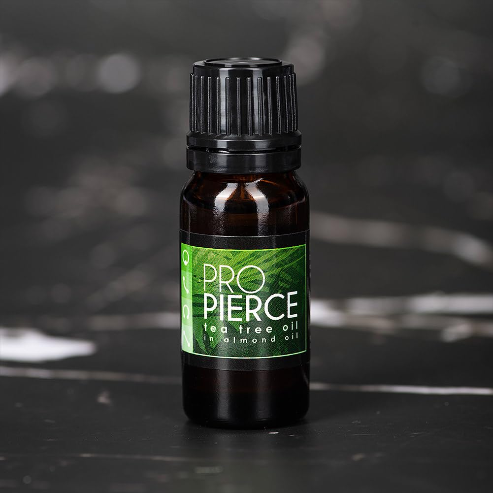 Blue Banana Tea Tree Oil in Almond Oil – 10ml, Piercing Aftercare, Antibacterial, Vegan