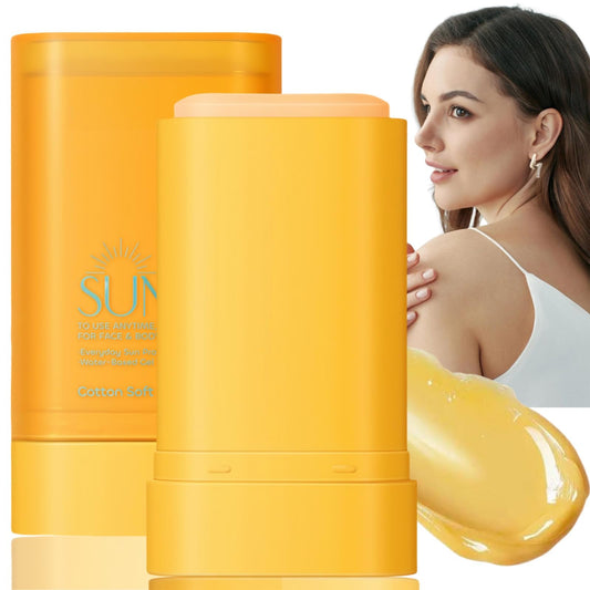 SingHao Sunscreen Stick SPF 50+,Invisible Sun Stick,S/unscreen S/PF 50 Face,Non-Greasy & Portable Su/nscreen,Sunblock SP/F 50 F/ace for Woman,SPF Fa/ce Moisturiser,Sm/ei-Matte Face Sun Cream,Natural Sunscreen