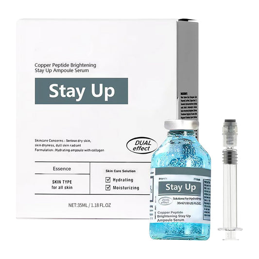 ThamGlow Hyaluronic Acid Microneedling Serum for Face, Gentle Anti Aging Ampoule Moisturizing & Nourishing Facial Skin