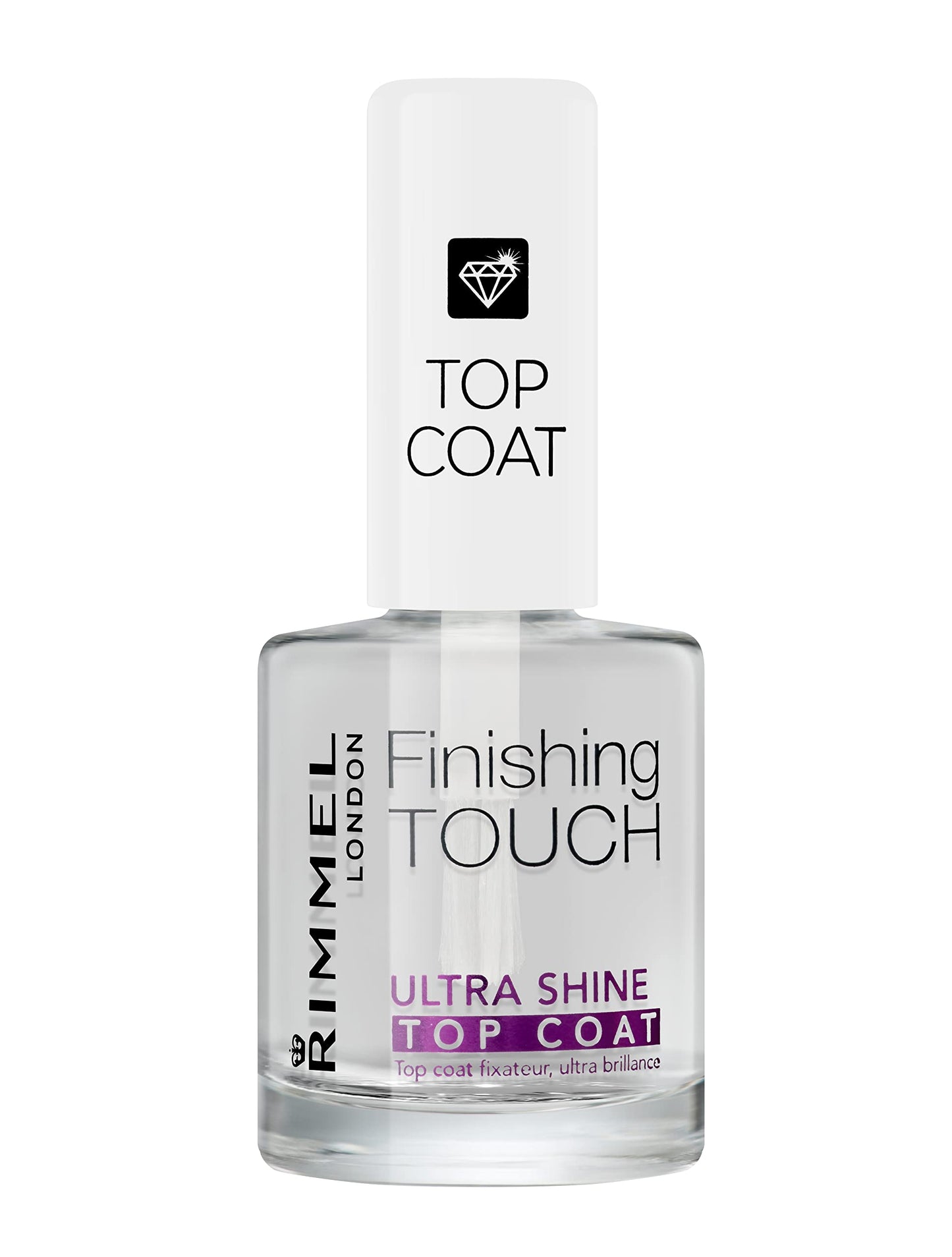 Rimmel Finishing Touch Ultra Shine Top Coat Polish, 12ml