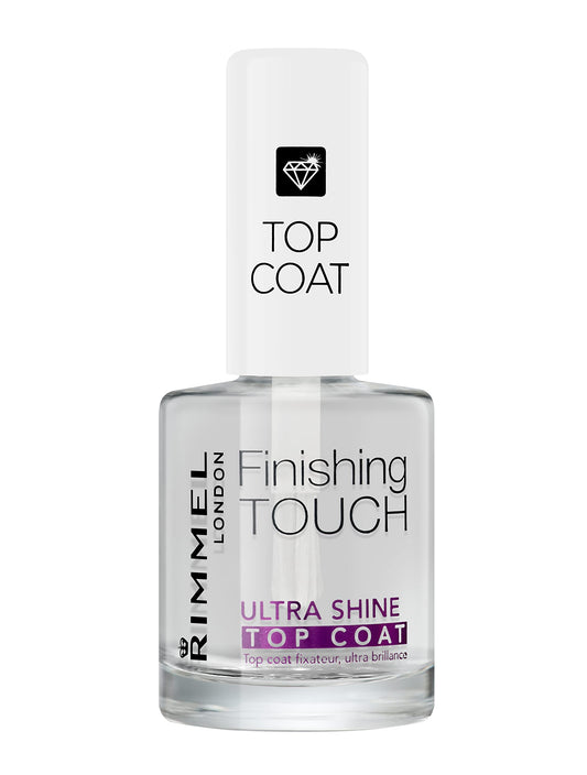 Rimmel Finishing Touch Ultra Shine Top Coat Polish, 12ml