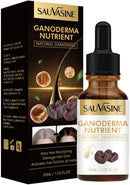 Anti-greying Hair Serum, Restore Nourishing Hair Serum, Ganoderma Nutrient Hair Darkening Serum, Natural Anti-Greying Hair Darkening Serum, for Thicker, Longer Hair, Restore Hair Natural Color 30ml