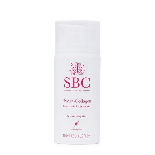 SBC Skincare Hydra-Collagen Intensive Moisturiser - 100ml | Anti-Ageing Face Cream | Hydrating Moisturiser For Dry Skin | Collagen Face Cream For Mature Skin