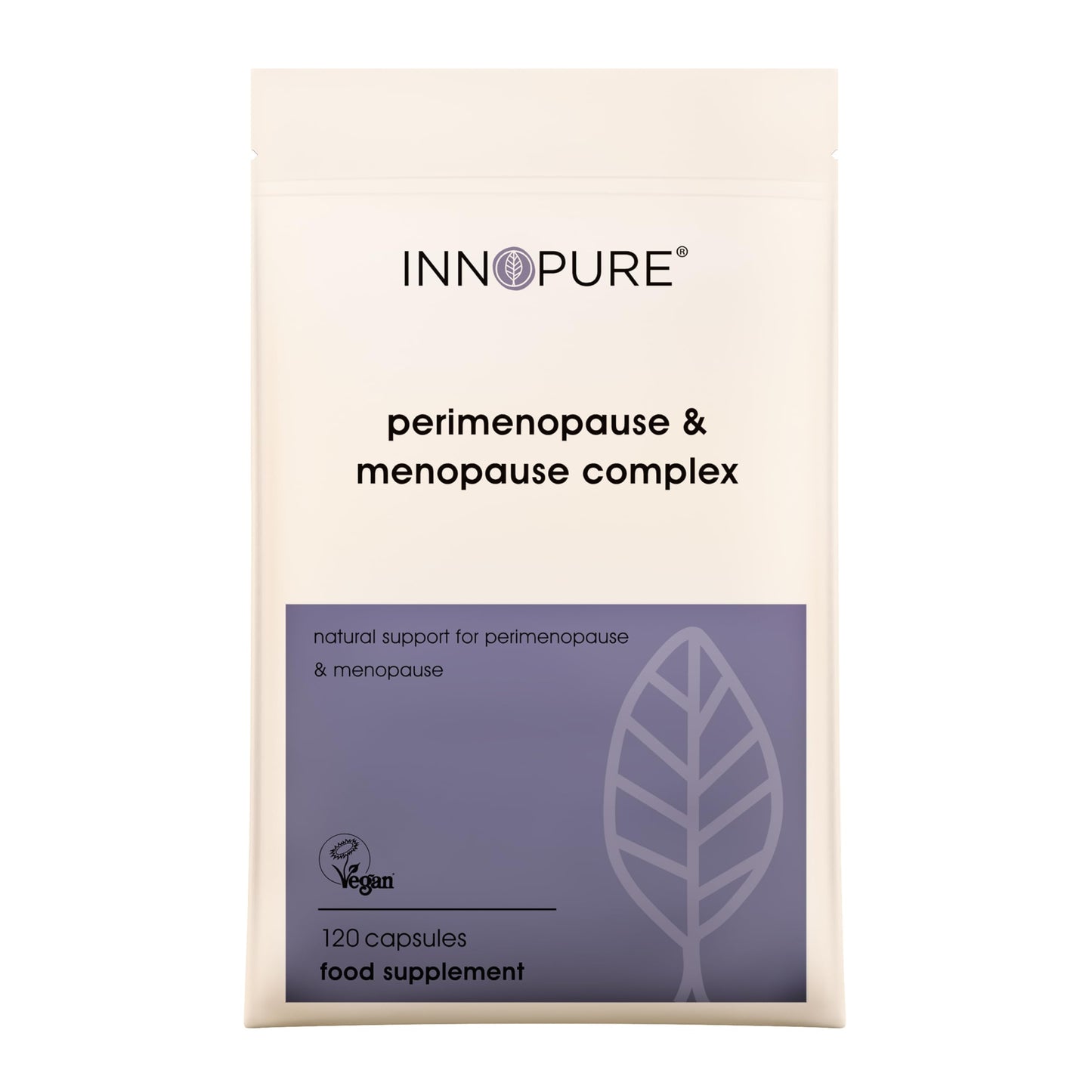 INNOPURE Perimenopause & Menopause Supplements (4 Month Supply) Hormone Balance for Women, All-in-One Complex with Natural Plant Estrogens - Easy to Swallow Capsules, UK Made