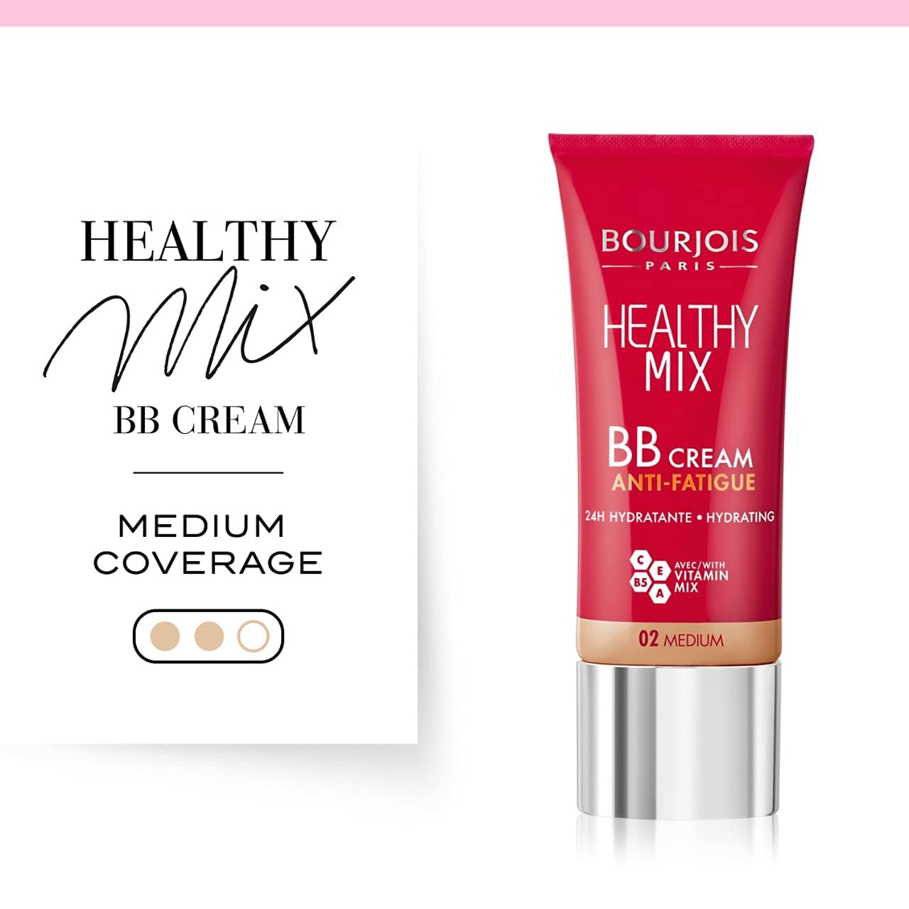 Bourjois Healthy Mix Bb Cream 30ml, 02 Medium