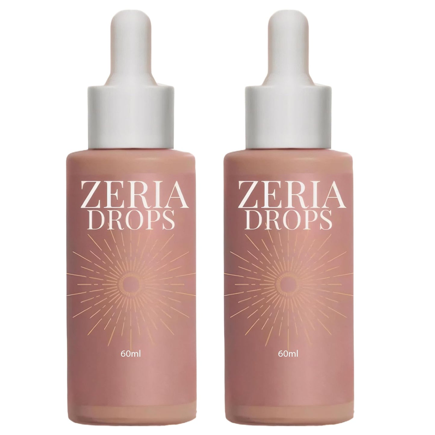 ExcellaElite 2 Pcs Sunless Tanning Drops, Body Face Tanning Drops to Naturally Boost Melanin for Men and Women to Enhance the Natural Skin Tone of the Body and Face