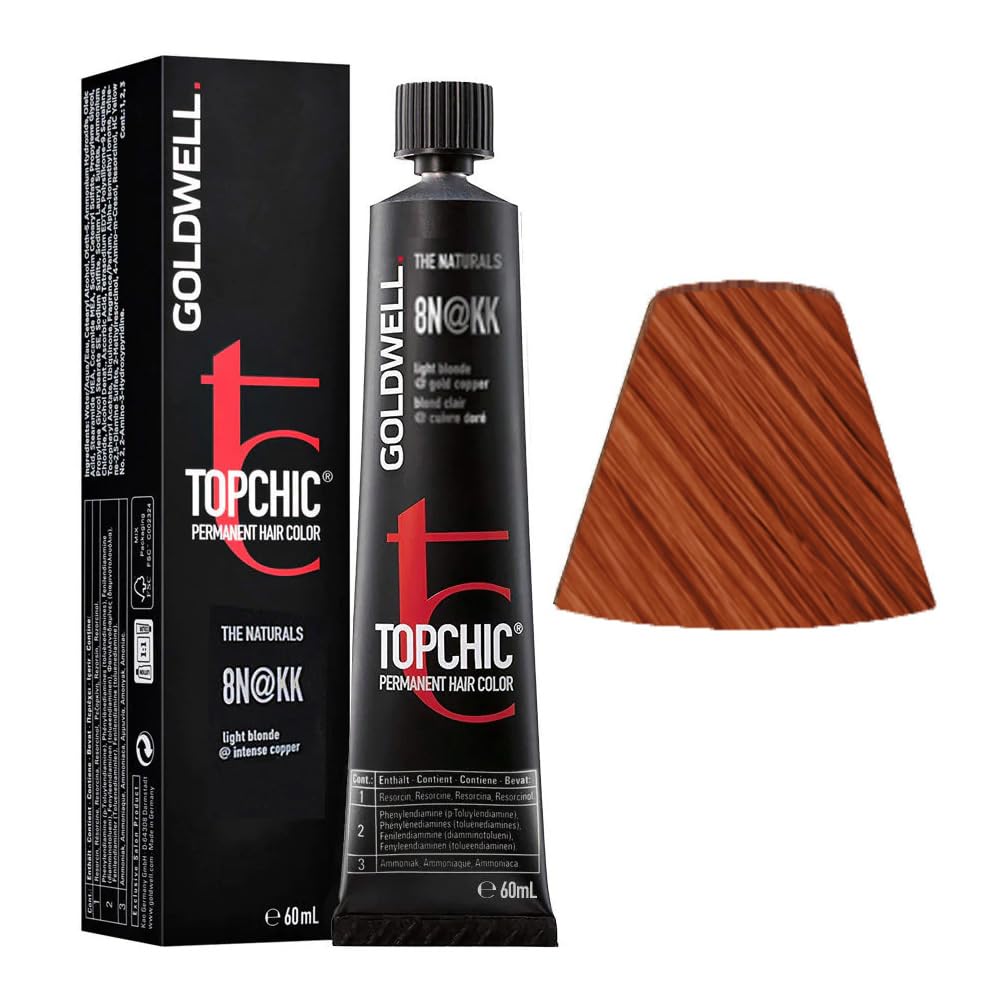 Goldwell GOLDWELL Topchic 8N@KK Light Blonde Intense Copper tb 60ml