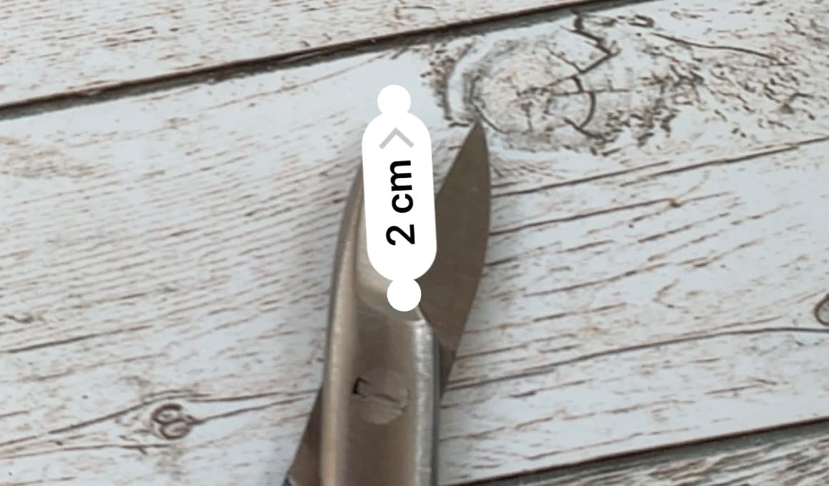 Asm Instruments Professional Pedicure Ingrown Toenail Scissors Clippers Stainless Steel Heavy Duty Thick Toenails Curved Nippers Men’s Women’s 12cm