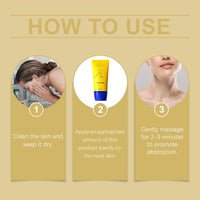 Neck Cream,Neck Firming Cream,Neck Firming Creams with 3 Roller Massage,Tighten and Lift Neck Cream,Anti-Aging Cre/am to Reduce Wrinkles,Fine Lines and Double Chins,Necks Smoothing Crea/m for Women