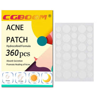 CGBOOM Acne Pimple Master Patches Spot & Blemish Treatment Stickers Invisible Hydrocolloid Patches (360P)