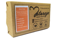 Natureza Organic Handmade Soap Ubtan Turmeric Sandalwood 90g
