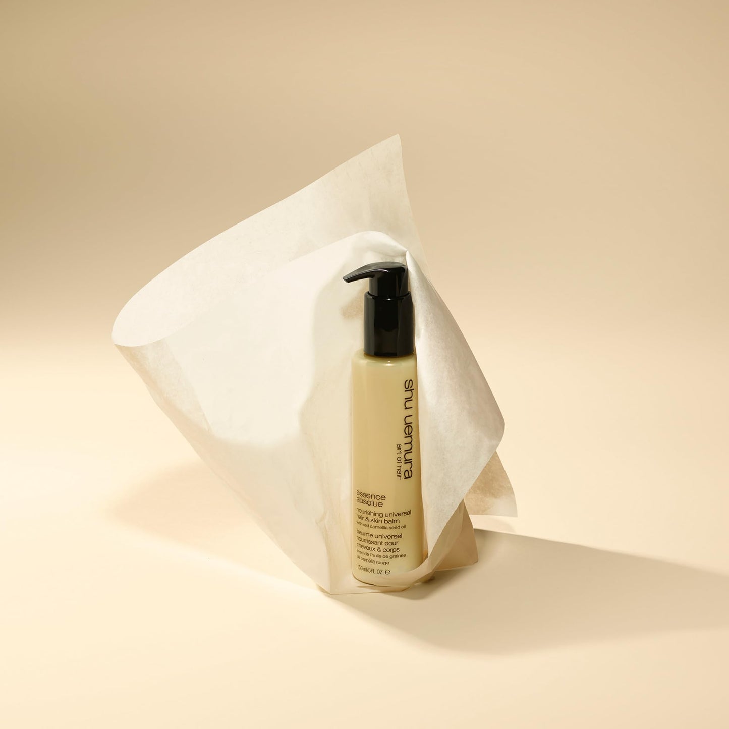 shu uemura art of hair Shu Uemura, Universal Hair & Skin Balm Essence Absolue, Dry Hair & Skin, Enriched with Camellia Oil, Moisturises & Detangles, Shiny, 150 ml