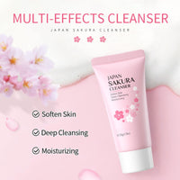 IZBEAUVO 15Pcs Sakura Skin Care Set for Teenage Girls, Cherry Blossom Pamper Set, Moisturizing Skincare Set for Dry Skin, Sakura Face Care Gift Kit with Cleanser, Toner, Serum, Eye Cream, Face Cream, Mud Mask