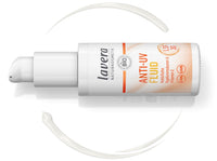 lavera Anti-UV Fluid SPF 30 - protects against UV rays - mineral protection - against sun-induced skin ageing - vegan - natural cosmetics - 30 ml