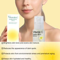 TBeautfave 2PCS Vitamin C Dark Spot Serum – Vitamin C Serum for Face,Brightening Serums for Women,Correcting Glow Serum With Niacinamide,Anti-Dark Spots,Fine Lines&Wrinkle,Korean Skincare,30ml