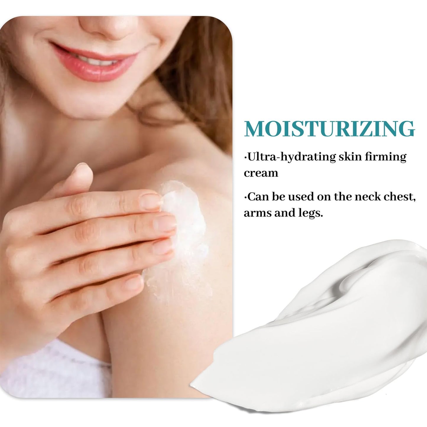 Generic Crepe Be Gone Body Souffle - Best for Tightening Sagging Skin, Tighten and Lift Neck Cream, Chest,Arms,neck Moisturiser Repair Decolletage Cream, Advanced Neck Cream Moisturizing 85g