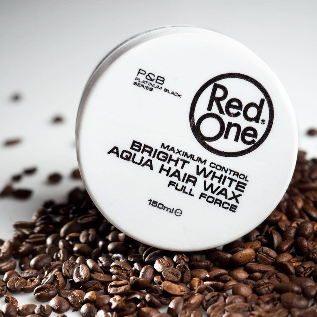 RedOne Hair Styling Aqua Wax White 150 ml | Ultra Hold | Gel Wax | Peach Scent | Maximum Control