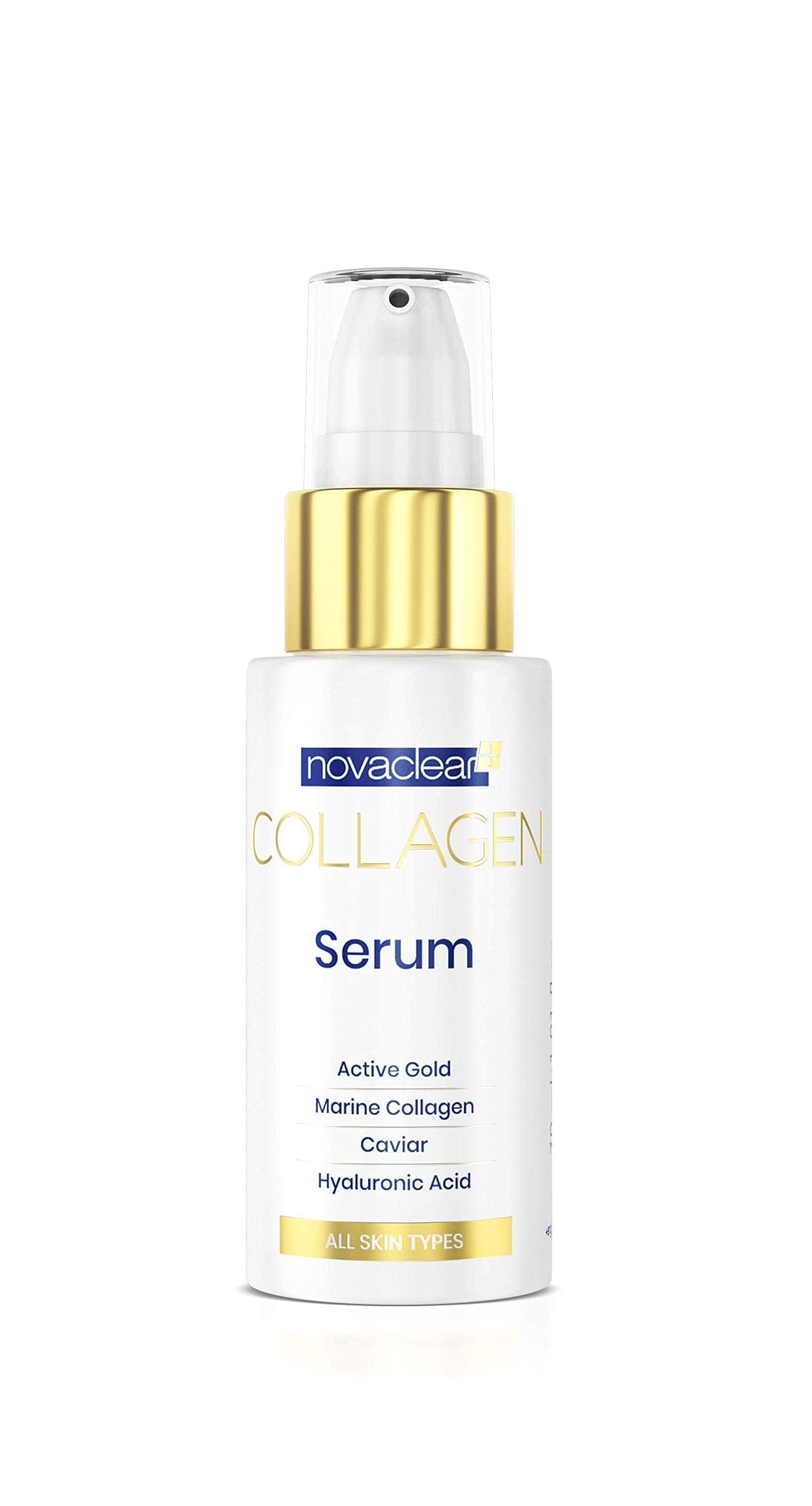 Novaclear Collagen Serum - with Marine Collagen and Active Gold