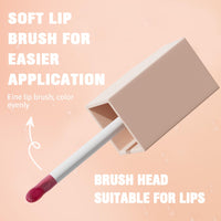 Skynest 4 Pcs Hydrating Lip Gloss, ICE/MOON/SILK/PETAL High Moisturizing Oil Tint with Hyaluronic Acid, High Shine for Plumper Looking Lips (#A)