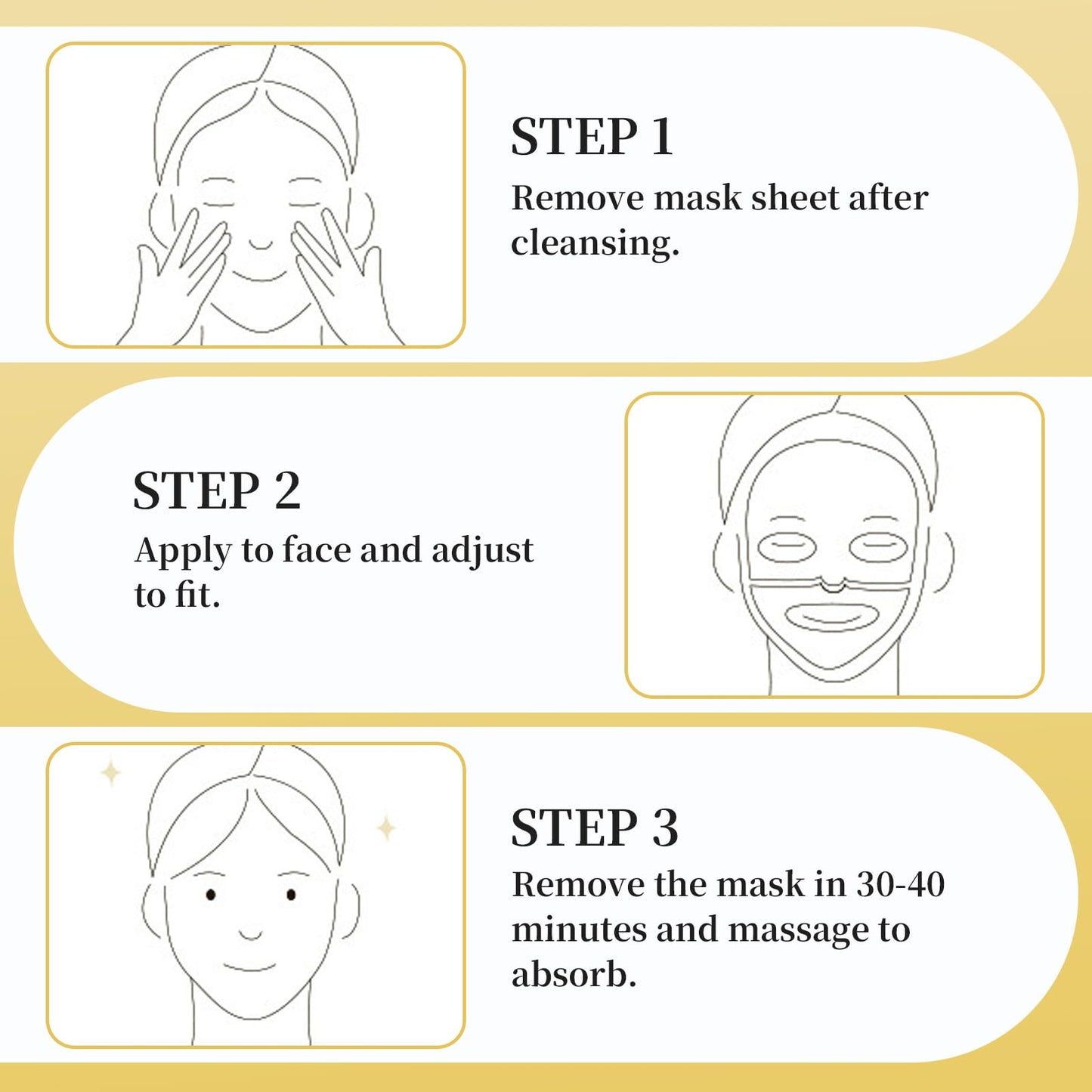 Xumann Biodance Collagen Mask Overnight, Brightening Bio Collagen Face Mask, Moristurizing Anti Wrinkle Face Mask Set with 2PCS Eye Mask