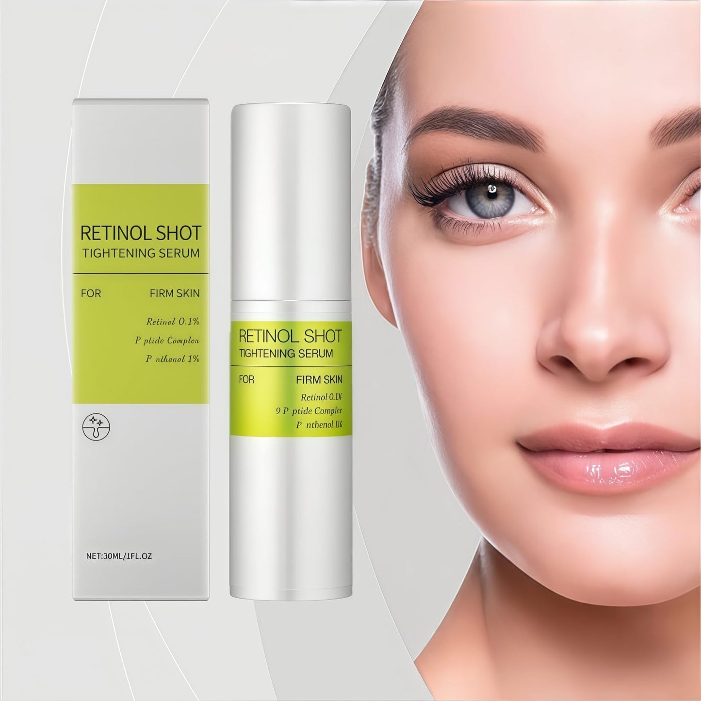 CUOFOL Retinol Youth Renewal Serum,Retinol Skin Booster Serum,Anti-Wrinkle & Pore-Tightening Ser/um,for Plump & Even Skin Tone,Pore Minimizer,Dark Spots and Elasticity,Reduces the Appearance of Wrinkles