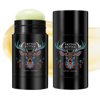 Tattoo Balm Stick, Tattoos Aftercare Cream for Old & New, Colour Enhancing Tattoo Moisturiser, Natural Tattoo Butter for Healing & Hydration, Vegan Tattoo Care Stick, Nourishing & Soothing, 40g