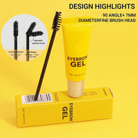 Beauthink Waterproof Eyebrows Styling Spiking Glue - Long-Lasting Brow and Edge Gel for Fluffy, Defined Brows With Brush. Strong Hold, Smudge-Proof Formula. Perfect for Styling and Setting 1PCS