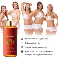 Magic Luxury Body Oil – Intensely Hydrating Dry Skin Care with Vitamin E, Coconut Oil & Rosehip | Nourishing, Non-Greasy Fine Lines Reduction, Natural Glow Magic Massage Oil| 100ml
