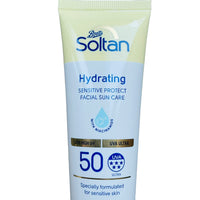 Generic Soltan Hydrating Facial Suncream SPF 50 50ml - with Niacinamide - Sensitive