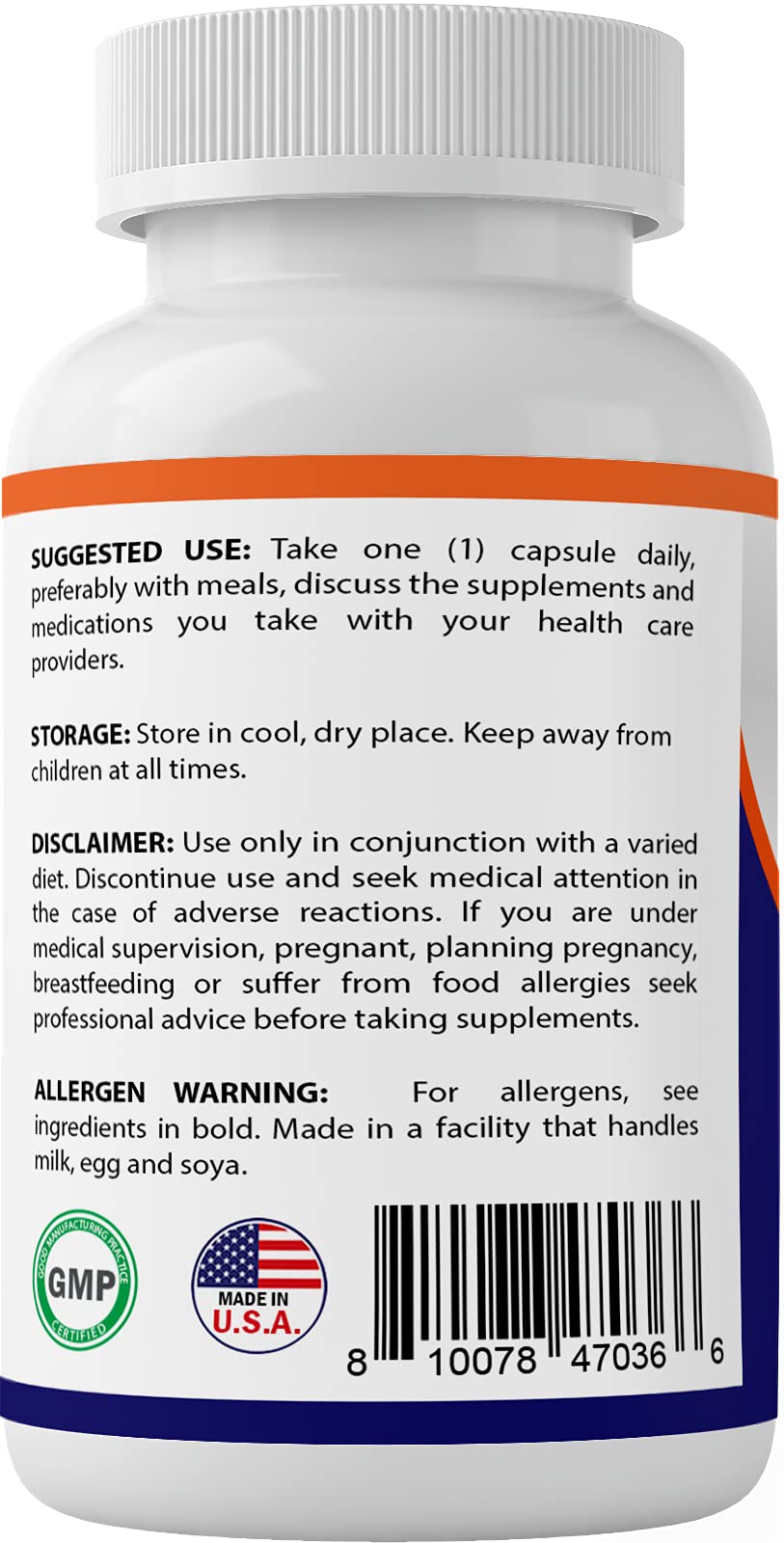 Vitamatic Vitamin B1 500mg as Thiamin - Helps Maintain a Healthy Nervous System, (120 Capsules)