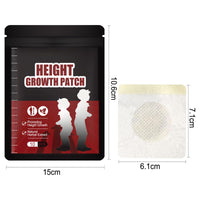 Pack of 10 Height Growth Patches, Height Growth Foot Patches, Growth Enhancer Patches, Bone Growth Foot Patches to Increase Body Growth, Height Growth Patches for Adults and Teenagers
