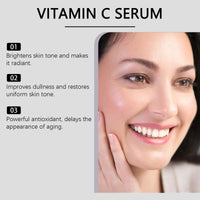 Xunzhi Vitamin C Serum,Anti Aging and Wrinkle Facial Serum,Anti Aging Vit C S/erum,Vitamin C Face S/erum,Brightening Se/rum,Collagen Boosting and Skin Brightening Facial Se/rum,Moisturiser Face Women,50ml