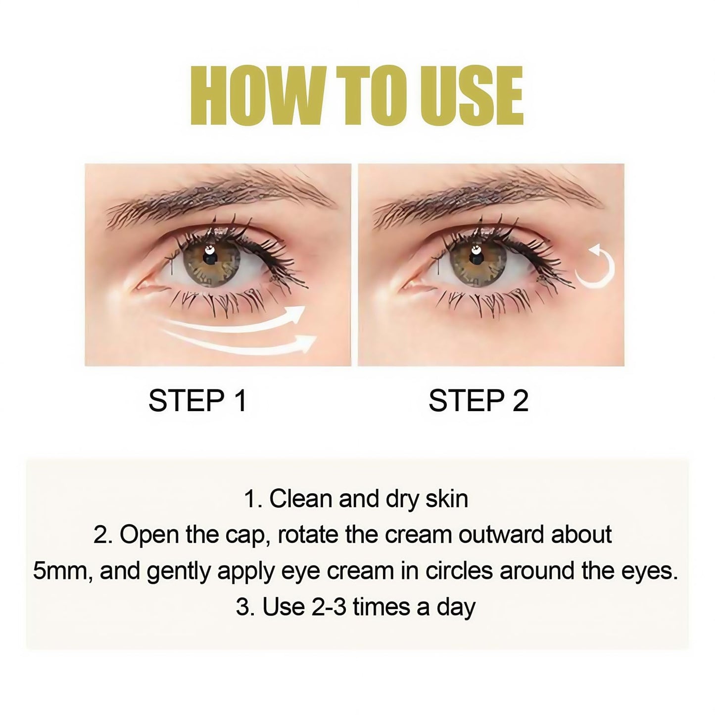 Eyelift Serum Mango Revitalize Eye Cream,Mango Activating And Firming Eye Cream,Hyaluronic Acid Repair Cream,Dark Circle Ey-e Crea-m,Ey-e Cream for Dark Circles,Eye Crea-m for Puffy Eyes,Ey-e Bag
