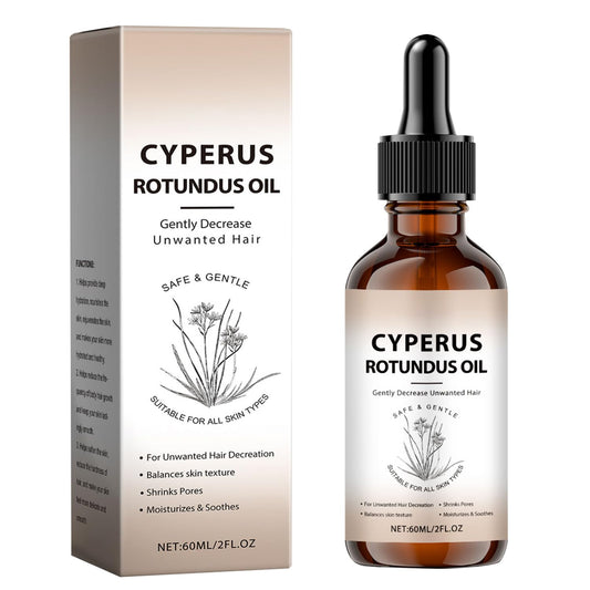 Bettinay Cyperus Rotundus Oil, 60ml Body Hair Removal Oil for All Skin Types