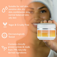 SKINICIAN Cleansing Balm - Soothing Cleansing Balm Enriched with Avocado Oil, Jojoba Oil, Almond Oil - Makeup Remover Cleansing Balm - Dermalogically Tested - Vegan & Cruelty Free (100ml) with Spatula