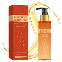 Mag-ic Body Oil Firming Hydrating Body Tightening Lotion Moisturizing and Firming Makes Skin Smooth and Shiny Effectively Improves Fine Lines for Women's Daily Skin Care After Bathing 100ml