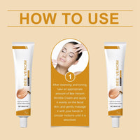 HIVETZ 2PCS Bee Venom Wrinkle Removal Cream,Bee Venom Anti-Wrinkle Firming Multi-Purpose Cream,Bee Venom Skin Treatment Cream,Moisturiser Face Women for All Skin Types,Firming Anti Aging Face Cream