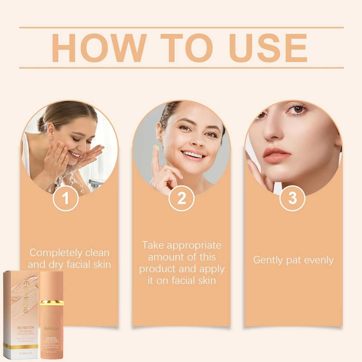 Foundation with SPF50,Color Changing Foundation,Liquid Foundation,Foundation Liquid,Warm Color Changing Foundation,Concealer Foundation,Medium Foundation Full Coverage,Foundation for Mature Skin