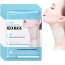 6PCS Firming Rejuvenating Neck Mask,Wrinkle Patches,Neck Mask for Tightening Firming,Forehead Wrin/kles Treatment,Ne/ck Tightening Mas/k with Hyaluronic Acid,Sheet Nec/k Ma/sks for Wrinkl/es
